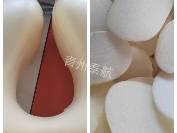 记忆棉枕切片对比