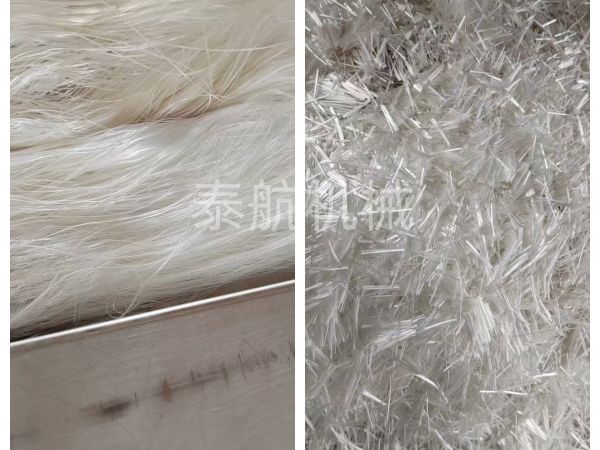 玻璃纤维切断对比