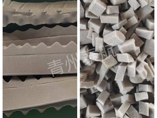 海绵切粒效果对比